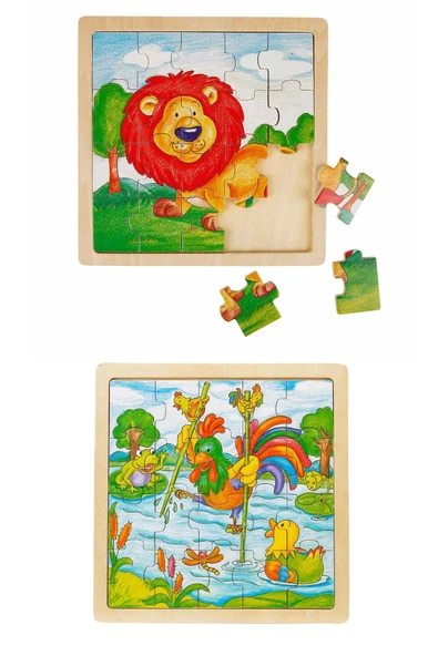 20 Parçalık Ahşap Puzzle: Woody Hayvanlar ile Eğlenceli Zamanlar! - 5