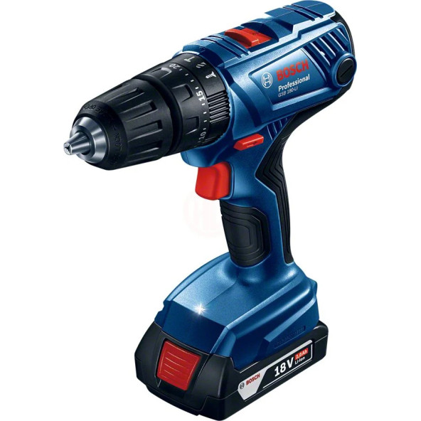 Bosch Akülü Darbeli Vidalama Matkabı GSB 180-LI (2 x 2,0 Ah Akü) - 3