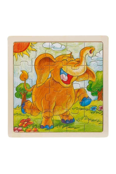 20 Parçalık Ahşap Puzzle: Woody Hayvanlar ile Eğlenceli Zamanlar! - 4