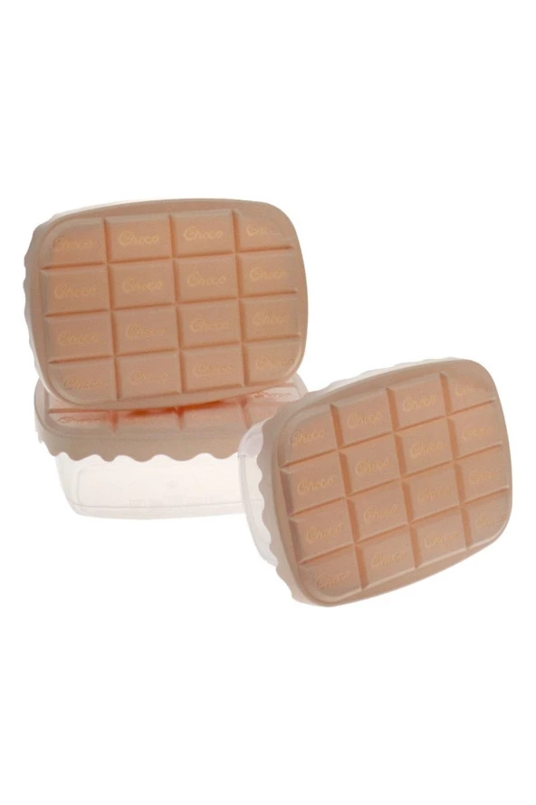 eminönüspot Choco Saklama Kabı 800ml 3lü Set