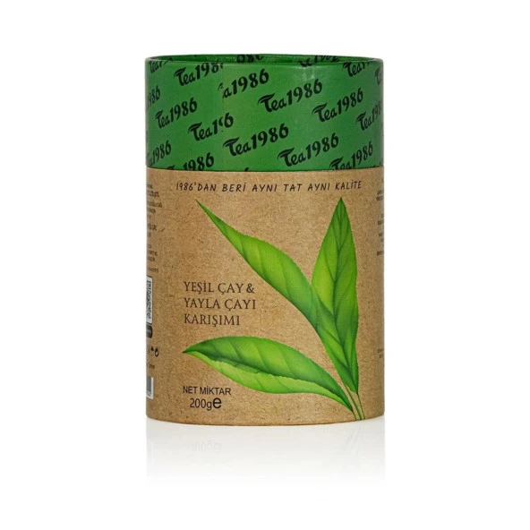 TEA1986 Yeşil Çay & Yayla Çayı 200Gr