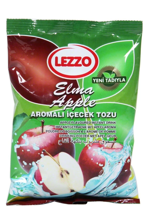 Lezzo Elma Aromalı İçecek Tozu 300 gr