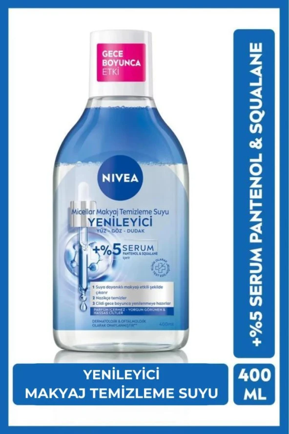 Nivea Yenileyici Micellar Makyaj Temizleme Suyu 400 ml