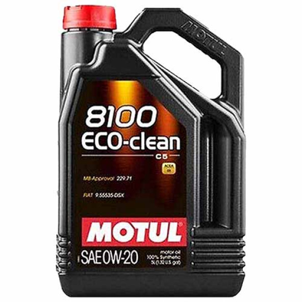 Motul 8100 Eco-clean 0w-20 5 Lt