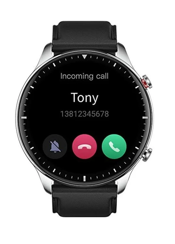 Cda Store Amazfit GTR 2 47mm Uyumlu  2 Adet Şeffaf Ultra koruyucu Nano Jelatin