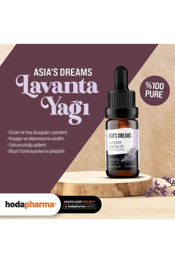 Asias Dreams Lavanta Yağı 10ml %100 Saf - 3