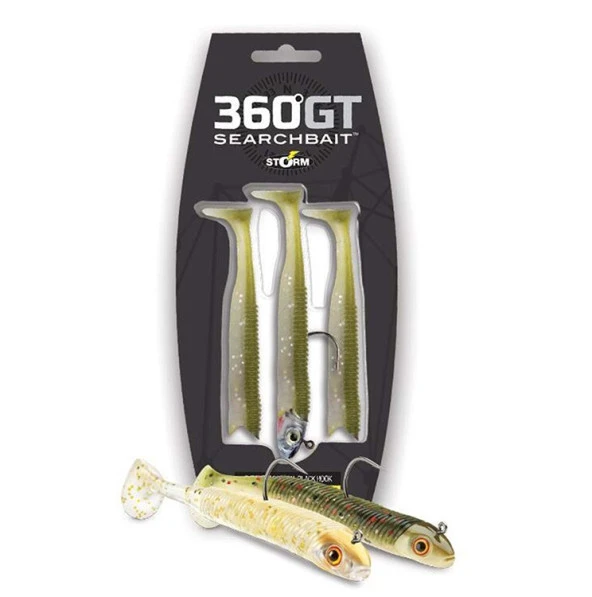 Storm 360GT Search Bait 11cm 7g Silikon Yem (3'lü Set), Limetreuse