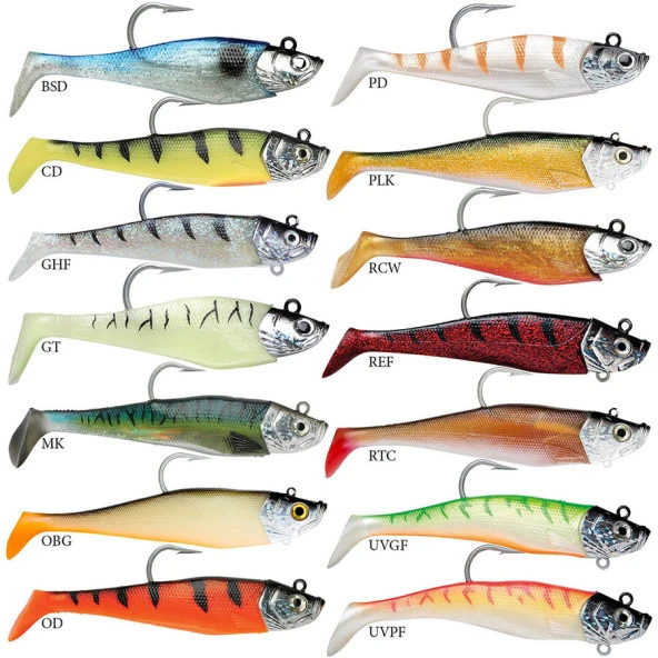 Storm Giant Jigging Shad Silikon Sahte Balık 30cm 2'li, UVPF