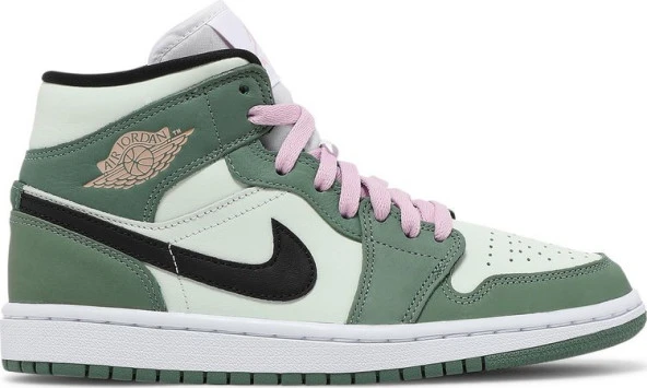 Nike Air Jordan 1 Mid Dutch Green  Spor Ayakkabı