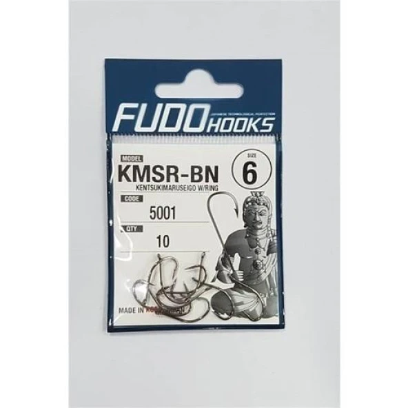 Fudo 5001 Kmsr-Bn Kentsuki Maruseigo W/Ring Black Nikel İğne, No:4