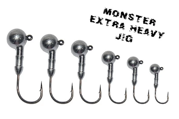 Monster Extra Heavy Jighead (3 ad), 28 gr