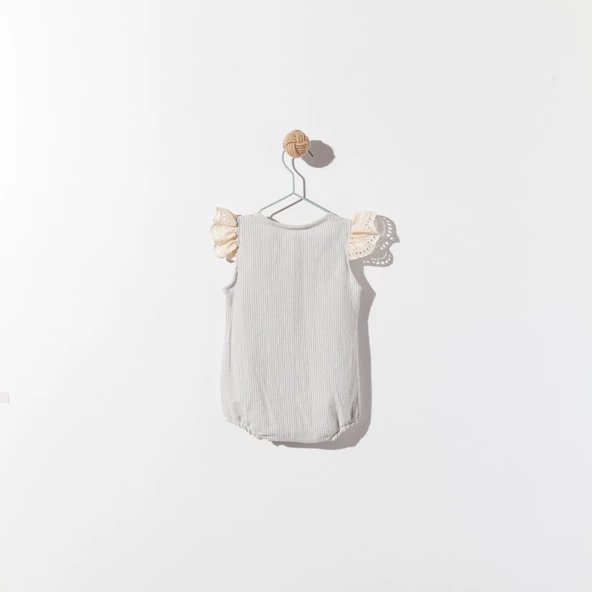 Cumino Kız Bebek Yazlık Tulum 21097 - 3