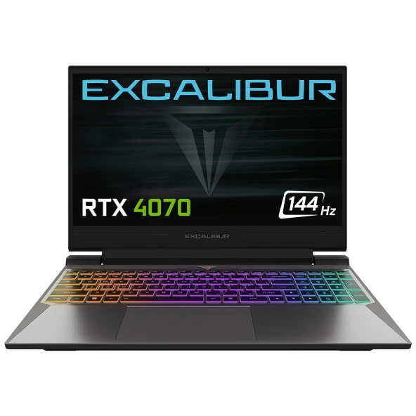 Casper Excalibur G870.1270-BF70A-B Intel Core i7-12700H 16GB RAM 1 TB NVME SSD 8GB RTX4070 Windows 11