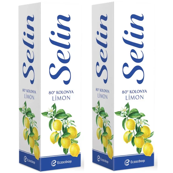 Selin Limon Kolonyası Pet Şişe 400 ml 2 ADET