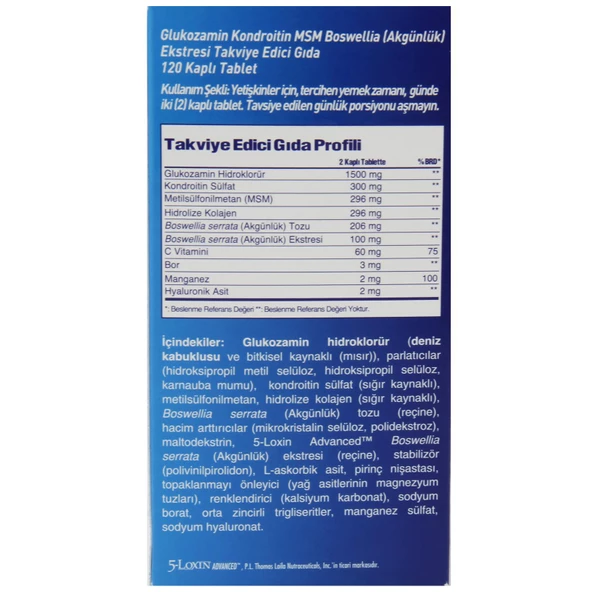 Osteo Bi-Flex Advanced Triple Strength 120 Tablet - 2