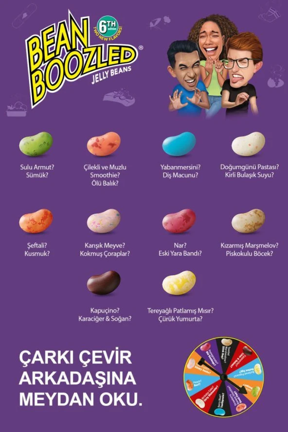 Jelly Belly Bean Boozled 6.Seri 100GR - 2