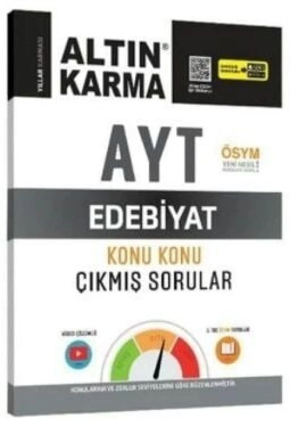 Altın Karma AYT Edebiyat Konu Konu Çıkmış Sorular