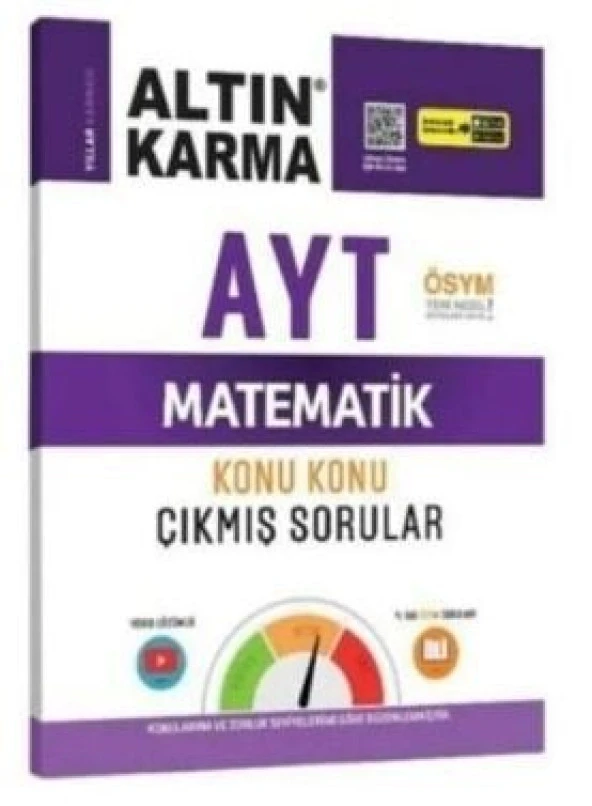Altın Karma AYT Matematik Çıkmış Sorular