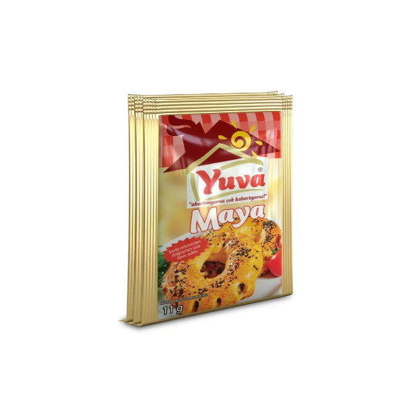 Yuva Instant Kuru Maya 3'Lü Paket 3X11 Gr.