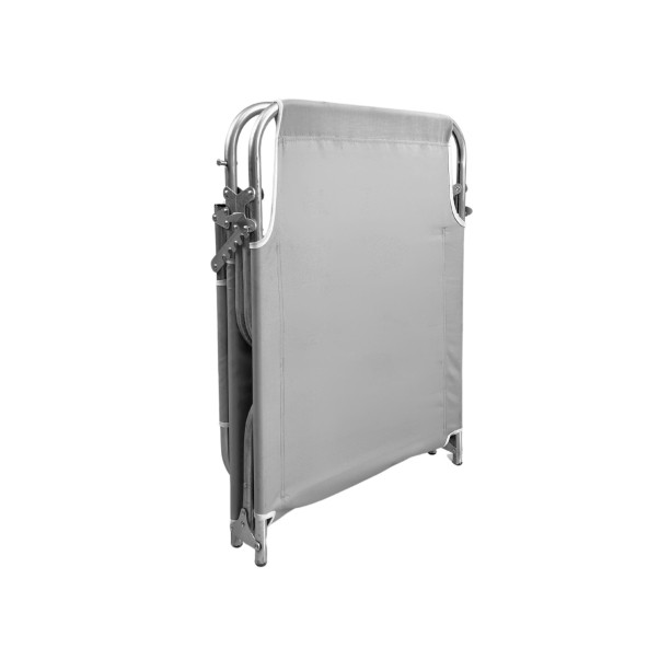 Eportatif Şezlong Kamp Yatağı Plaj Yatağı Kampet Gri 1367 - 2