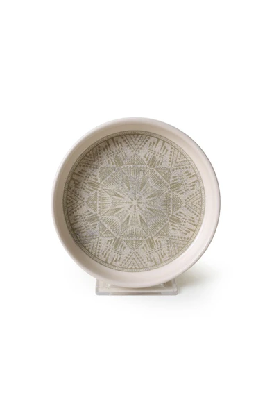 Keramika Keraart Groundlace Stackable Çerezlik / Sosluk 14 Cm 6 Adet 21501 - Resim 5