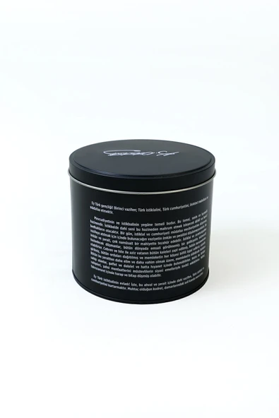 Keramika Keraart İstiklal Marşı Özel Teneke Kutulu Atatürk Kupa 10 Cm - Resim 7