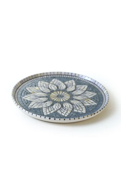 Keramika Keraart Mosaic Marvels Pasta Tabağı 22 cm 6 Adet 21619 - 8