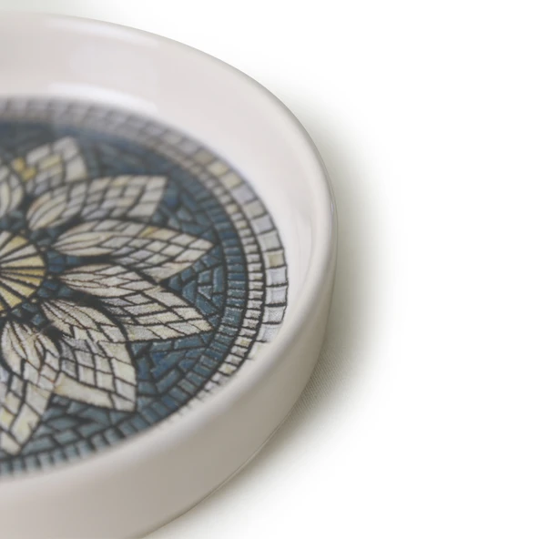 Keramika Keraart Mosaic Marvels Stackable Çerezlik / Sosluk 14 Cm 6 Adet 21619 - 8