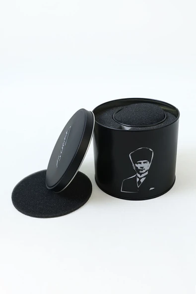 Keramika Keraart İstiklal Marşı Özel Teneke Kutulu Atatürk Kupa 10 Cm - Resim 8