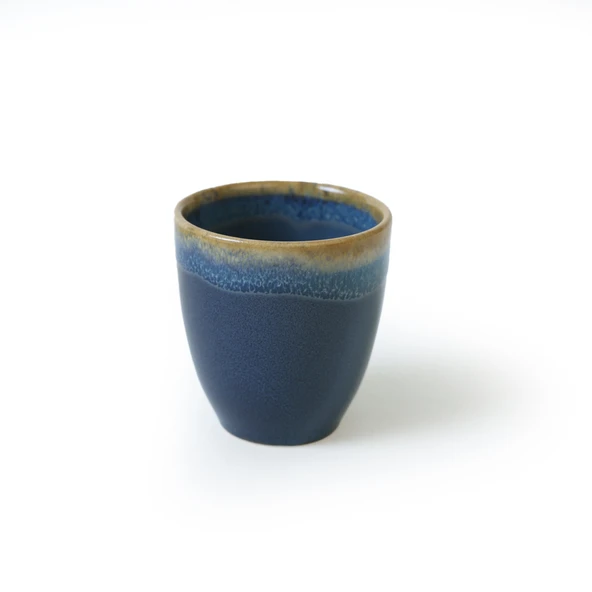 Keramika Shizen Mavi Latte Kupa 8 Cm 6 Adet Q39 - 7