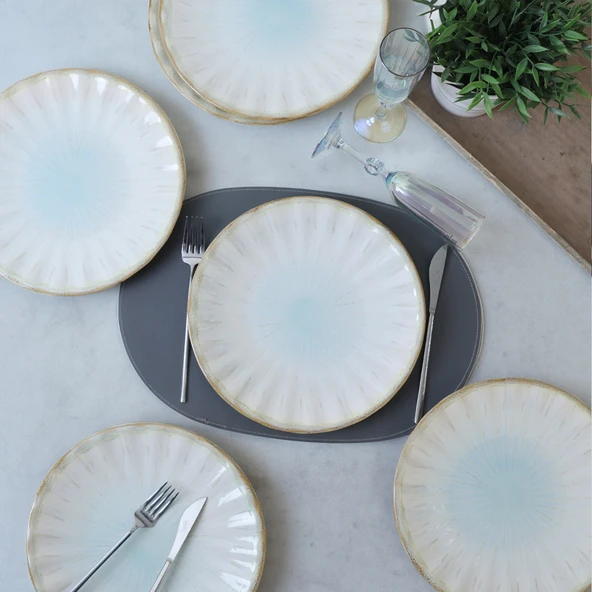 Keramika Keraart Misty Sirius Servis Tabağı 27 Cm 6 Adet 21731