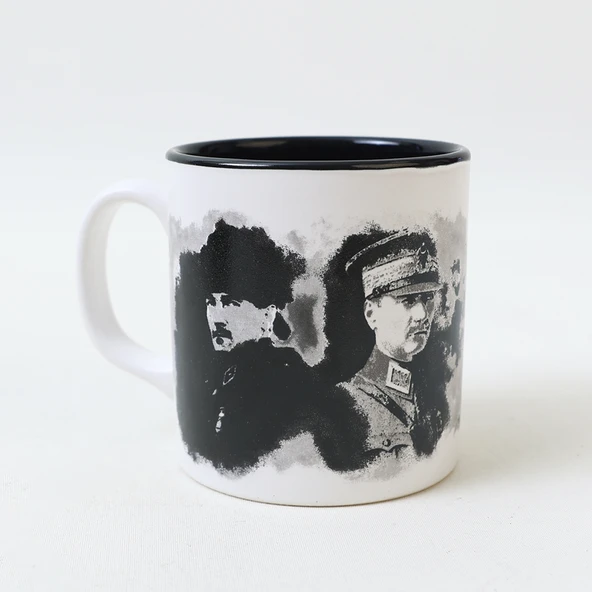Keramika Keraart Cihanda Sulh Özel Teneke Kutulu Atatürk Kupa 10 Cm - 6