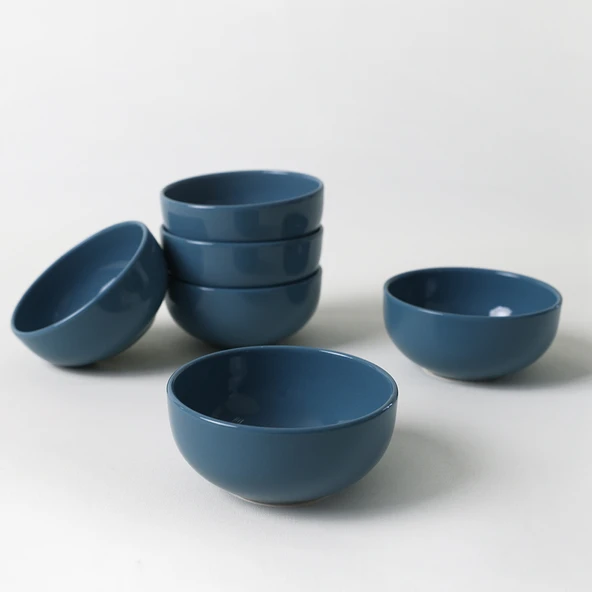 Keramika Mavi Bulut Kase 12 Cm 6 Adet 407 - 7