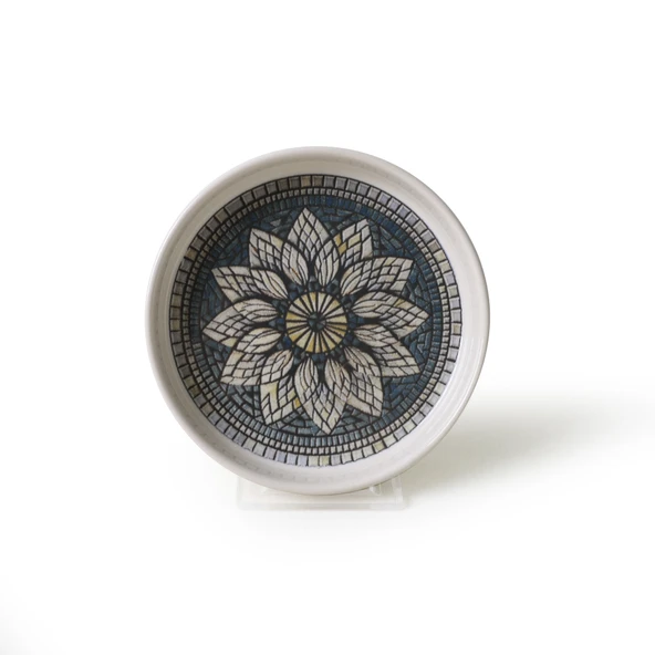 Keramika Keraart Mosaic Marvels Stackable Çerezlik / Sosluk 14 Cm 6 Adet 21619 - 9