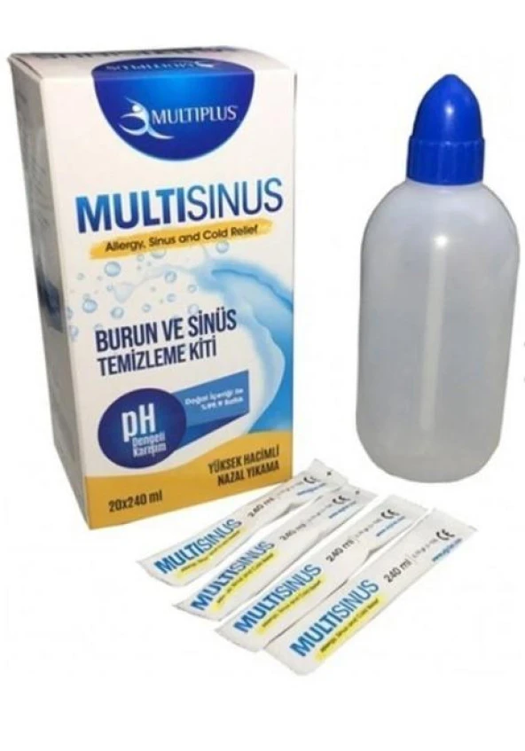 MULTIPLUS BURUN VE SİNÜS TEMİZLEME KİTİ