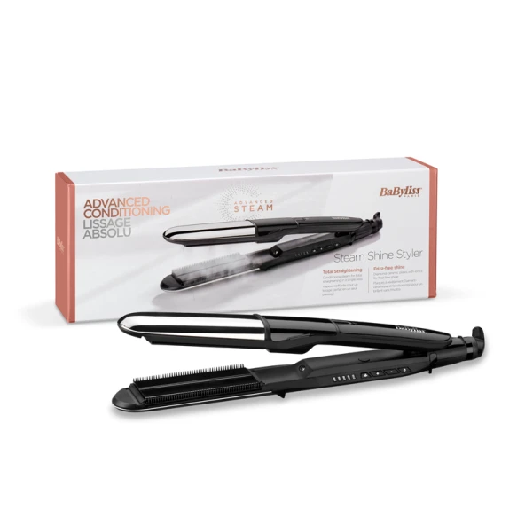 BaByliss ST496E Steam Mist Buharlı Saç Düzleştirici - 5