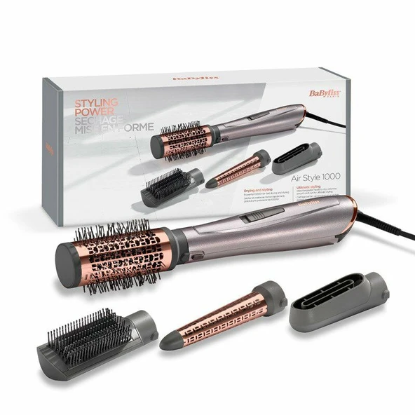 BaByliss AS136E Air Styler 1000 Hava Üflemeli Saç Şekillendirici - Resim 5