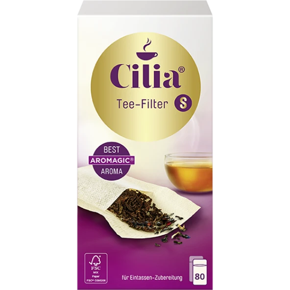 Cilia® Çay Filtresi Ufak Boy-80 Adet