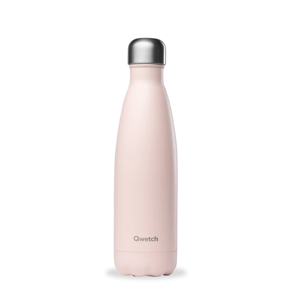 Qwetch QD3103 Isı Yalıtımlı 500ml Termos - Pastel Pembe