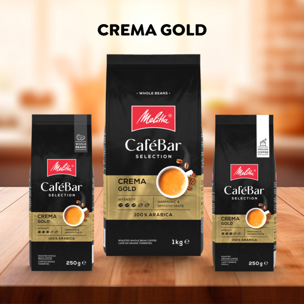 Melitta CafeBar Selection Crema Gold Çekirdek Kahve 250GR - 8