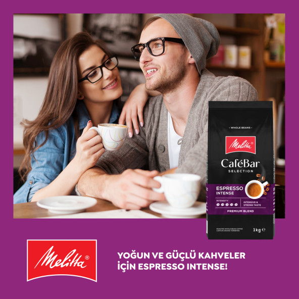 Melitta CafeBar Selection Espresso Intense Çekirdek Kahve 1KG - 3