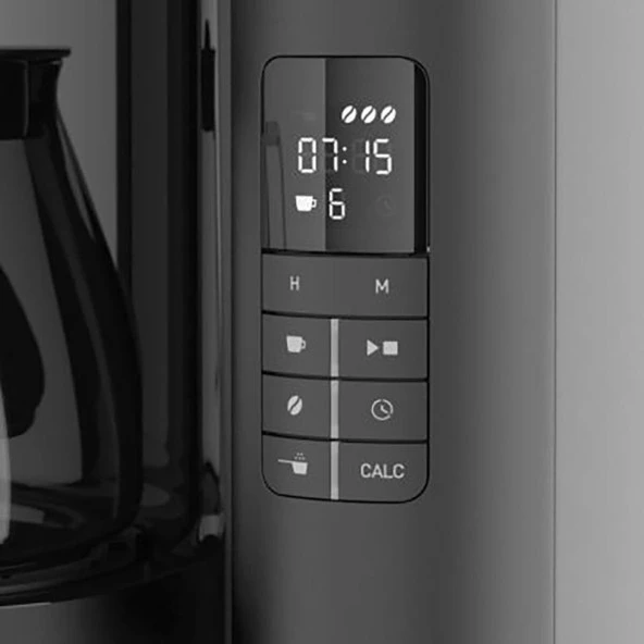 Melitta Yeni Nesil AromaFresh Filtre Kahve Makinesi Siyah - Resim 6