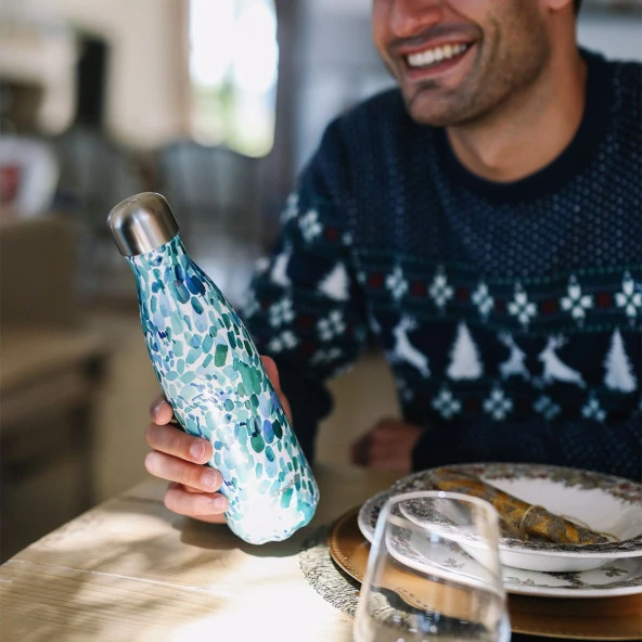 Qwetch QD3478 Özel Tasarımlı Isı Yalıtımlı 500ml Termos - Arty - 4