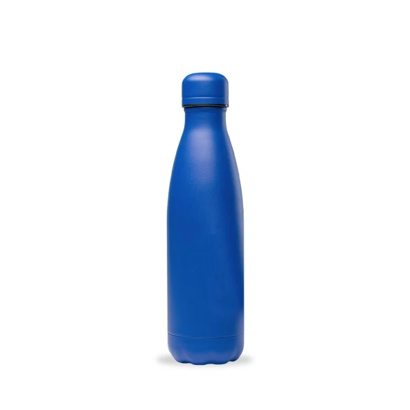 Qwetch QD3361 Sprey Desenli Isı Yalıtımlı 500ml Termos - Mavi - 2