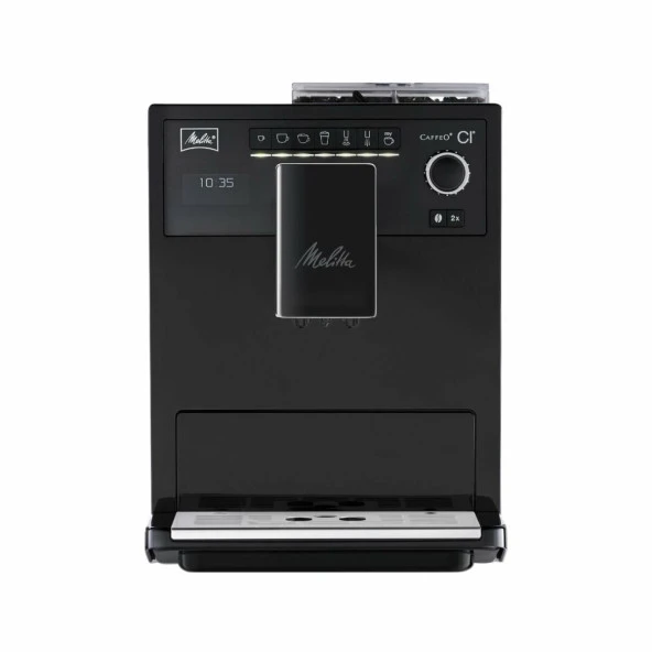 Melitta Caffeo CI Tam Otomatik Kahve Makinesi Saf Siyah - Resim 2