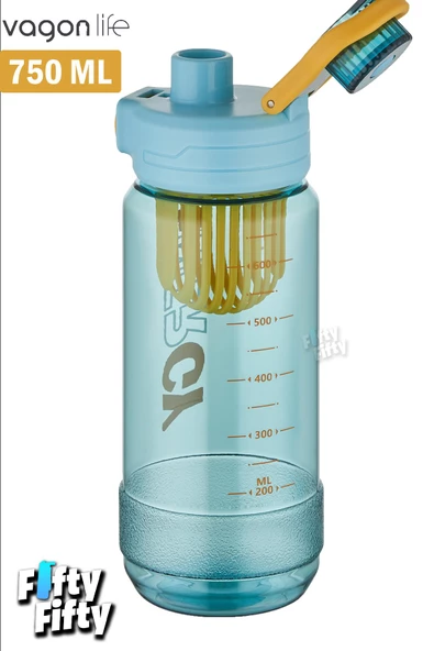 Vagonlife 750 ML -Energy- Rahat İçim (Pipetsiz)  Kulplu  Su Matarası -Süzgeçli-FFVGN2030750ML - 4