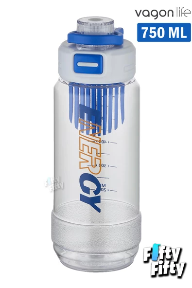 Vagonlife 750 ML -Energy- Rahat İçim (Pipetsiz)  Kulplu  Su Matarası -Süzgeçli-FFVGN2030750ML - 6