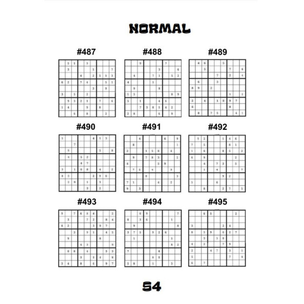 Çok Kolaydan Çok Zora 1000 Sudoku - Resim 5