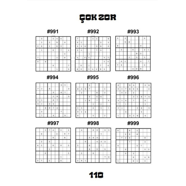 Çok Kolaydan Çok Zora 1000 Sudoku - Resim 6