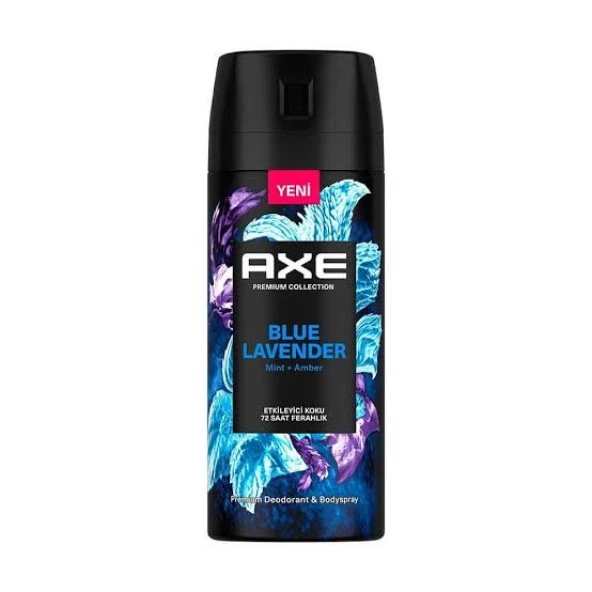 AXE PREMIUM COLLECTION Erkek Sprey Deodorant Blue Lavender 150 ml.